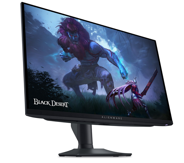 Dell/Alienware AW2725DF/26,7"/QD-OLED/QHD/360Hz/0,03ms/Black/3R – Ergonomický stojan s podporou Pivot