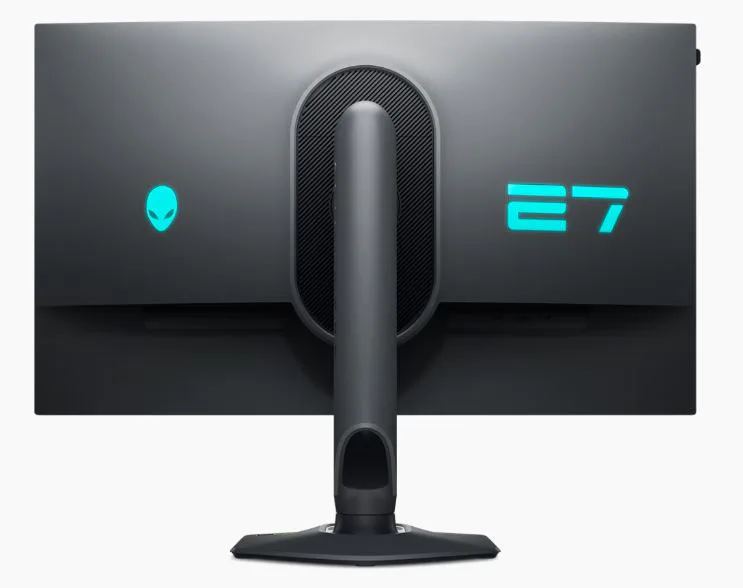 Dell Alienware/AW2725QF/27"/IPS/4K UHD/180Hz/0,5ms/Black/3R – Ergonomický stojan a zadná strana monitora Alienware