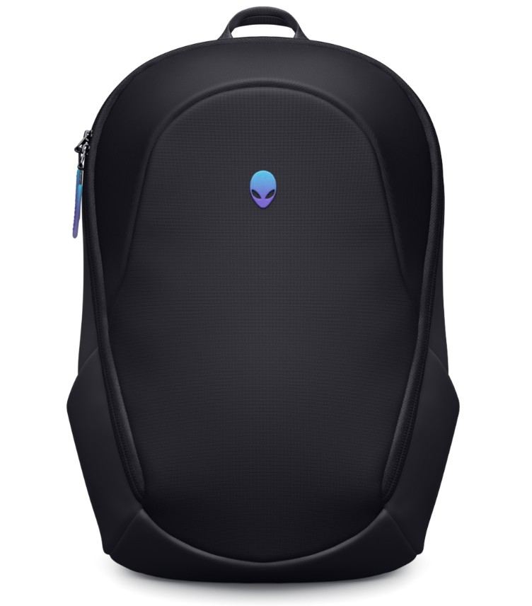 Dell Alienware batoh 18" AW7825P – Praktický systém uchytenia batohu na cestovný kufor