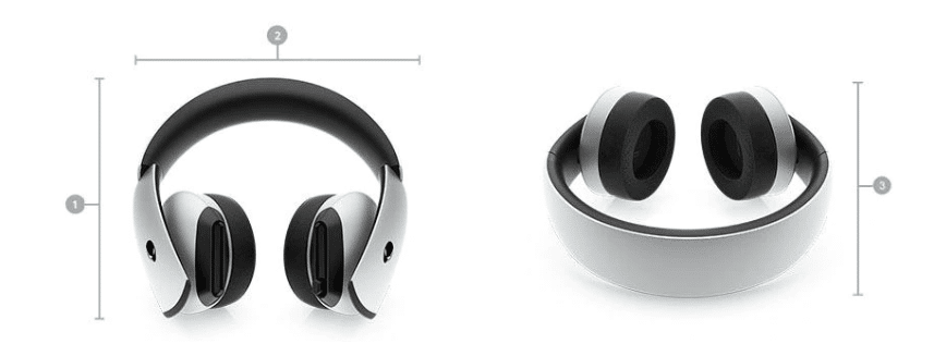 Alienware 7.1. Gaming Headset – AW510H (Lunar Light) 5